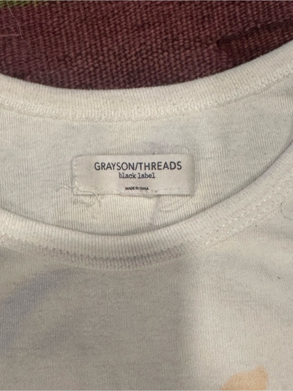 Grayson Threads White Tank Top with Yellow 'Magical' & Blue Mushroom Graphic - Picture 3 of 3